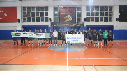 Artvin İl Sağlık Müdürlüğü Kamu Spor Oyunları’nda Çeyrek Finale Yükseldi