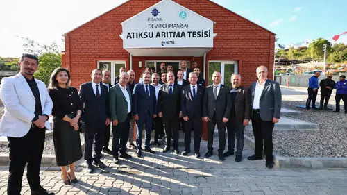 Başkan Dutlulu, Demirci’de 63 milyon TL’lik atıksu arıtma tesisini inceledi