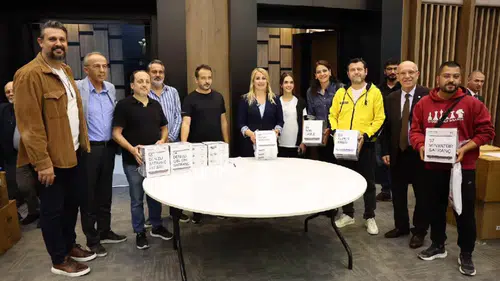 Merkezefendi Belediyesinden 127 amatör spor kulübüne malzeme desteği