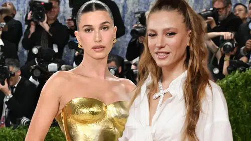 Soru yağmuruna tutuldu! Hailey Bieber çıkışı dikkat çekti