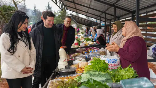 Trabzon Ortahisar'da Pazar Alanı Modernleşti, Yerel Üreticiye Destek Devam Ediyor