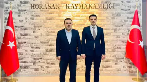 Horasan Kaymakamlığı’na Üst Düzey Ziyaret