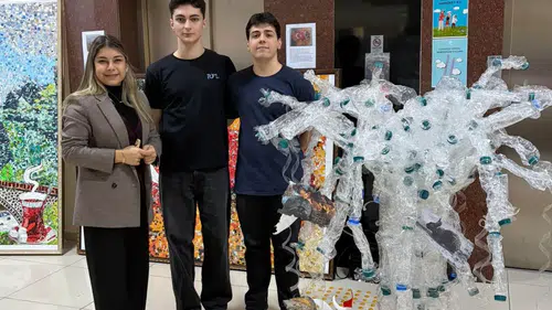 Rize TOBB Fen Lisesi Öğrencileri Sıfır Atık Çalıştayında Örnek Gösterildi