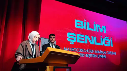 Recep Tayyip Erdoğan Üniversitesi’nde Makrocerrahiden Minimal Girişime Bilim Şenliği