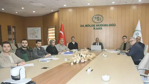Kars DSİ'de değerlendirme toplantısı düzenlendi