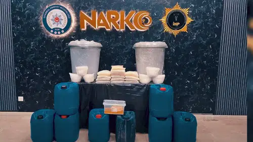 75 İlde Uyuşturucu Operasyonu: 958 Kg Madde ve 1,2 Milyon Hap Ele Geçirildi