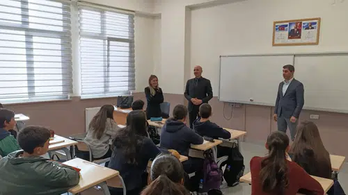 Yusufeli İlçe Milli Eğitim Müdürü Ebubekir Alp’ten Halitpaşa Ortaokulu’na Ziyaret