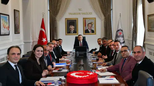 Trabzon Valiliği’nde Vakfıkebir OSB Müteşebbis Heyet Toplantısı Yapıldı