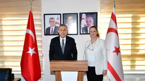 Trabzon Valisi Tahir Şahin'den KKTC Trabzon Başkonsolosu Fatma Demirel'e Resmi Ziyaret Gerçekleşti