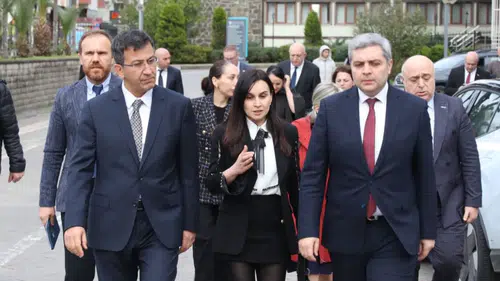 Gürcistan’ın Ankara Büyükelçisi Archil Kalandia, RTEÜ’yü Ziyaret Etti