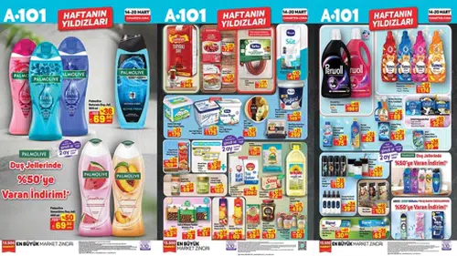 A101 “Haftanın Yıldızları” Kampanyası Başladı: 14–20 Mart Arasında Büyük İndirim