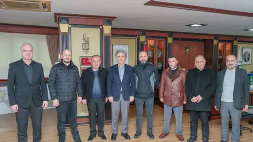 Rize Lokantacılar ve Kasaplar Esnaf Odası’ndan Başkan Rahmi Metin’e Ziyaret