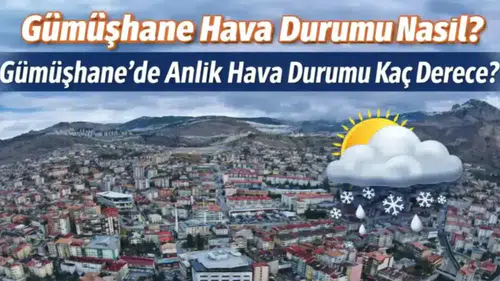 13 Mart 2026 Gümüşhane Hava Durumu: Kar veya Yağmur Bekleniyor mu, Sıcaklık Kaç Derece Olacak?