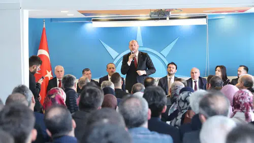 AK Parti Bayburt Teşkilatı Geniş Katılımlı Toplantıda Bir Araya Geldi