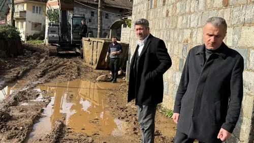 Güneysu’da Altyapı ve Üstyapı Çalışmaları Yerinde İncelendi