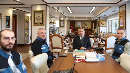 Rize Valisi İhsan Selim Baydaş İl Özel İdaresi Yetkilileriyle Toplantı Yaptı