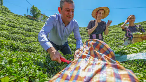 Özgür Özel’den Çay Üreticilerine Destek: Rize'de Çay Mitingine Katılacak