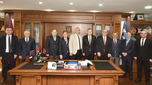 Trabzon Valisi Tahir Şahin’den TESOB’a İade-i Ziyaret