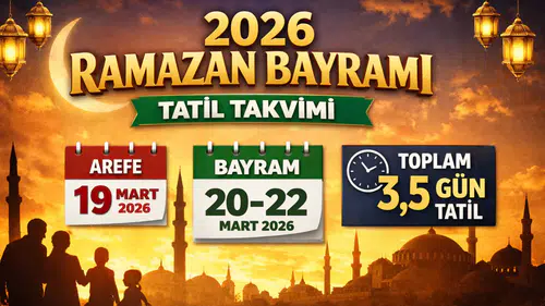 2026 Ramazan Bayramı Ne Zaman? Tatil Kaç Gün Sürecek, 9 Gün Olacak mı?