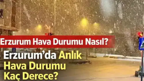 14 Mart 2026 Erzurum Hava Durumu: Kar Yağışı Bekleniyor mu, Sıcaklık Kaç Derece Olacak?
