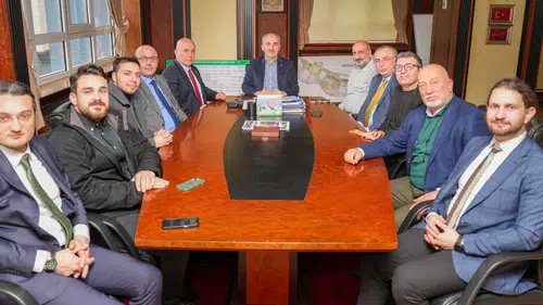 Ankara Rize Dernekler Federasyonu’ndan Başkan Rahmi Metin’e Ziyaret