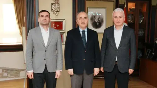 TEDAŞ Yöneticilerinden Rize Belediye Başkanı Rahmi Metin’e Ziyaret