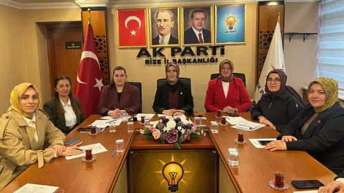 AK Parti Rize’de Sosyal Politikalar Toplantısı Gerçekleştirildi