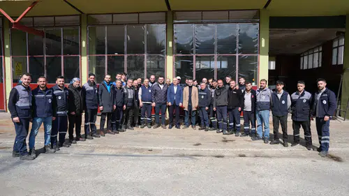 Rize Belediye Başkanı Rahmi Metin ’den Atölye Personeline Ziyaret