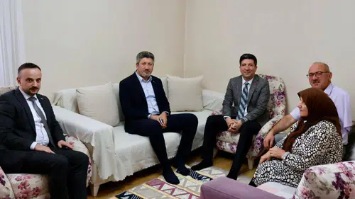 Güneysu Kaymakamı Eyüp Gürdal’dan Gazi Recep İstif’e Anlamlı Ziyaret