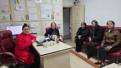 AK Parti Kadın Kolları, Yedigözeler Birliği'ni Ziyaret Ederek Hizmetleri İnceledi