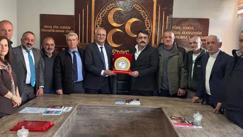 Tüm Çay İş Sendikası’ndan MHP Rize İl Başkanlığı’na Ziyaret