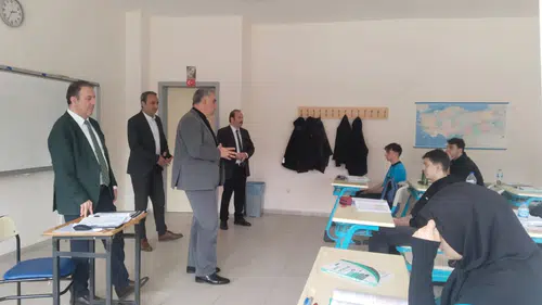 Arhavi’de YKS’ye Hazırlanan Öğrencilere Moral Ziyareti