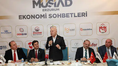 MÜSİAD Ekonomi Sohbetleri Erzurum’da Gerçekleştirildi