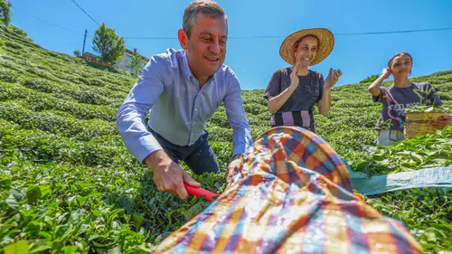 CHP Genel Başkanı Özgür Özel Rize’ye Geliyor: Çay Mitingi 9 Mayıs’ta