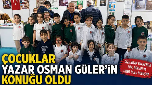 Çocuklar Yazar Osman Güler’in Konuğu Oldu