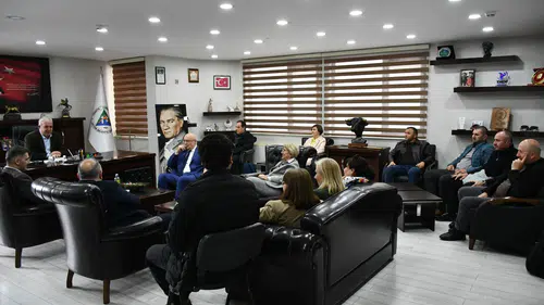 Artvin Belediye Başkanı Bilgehan Erdem Uluslararası Proje Heyetini Ağırladı
