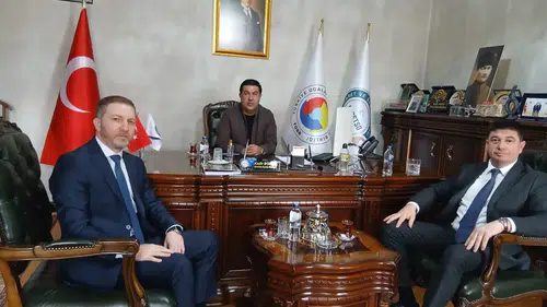 Azerbaycan Heyeti Kars Ticaret ve Sanayi Odası'nı Ziyaret Etti