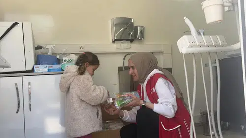 Kuruçay Mahallesi'nde Mobil Diş Kliniği Hizmete Girdi!