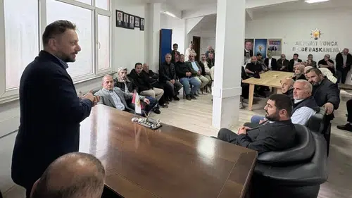 AK Parti Ardeşen Teşkilatı Tunca’da Vatandaşlarla Buluştu