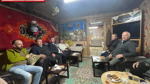 AK Parti Artvin Heyetinden Cumhurbaşkanı Başdanışmanı Dr. İsrafil Kışla’ya Bayram Ziyareti