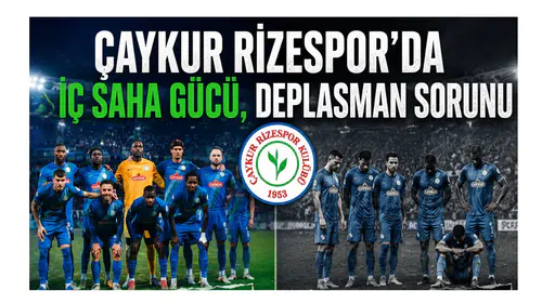 Çaykur Rizespor’da İç Saha Gücü, Deplasman Sorunu