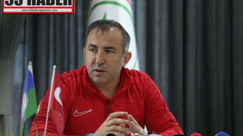 Çaykur Rizespor'un Teknik Direktörü Recep Uçar: 8. Sıraya Ulaşmak İçin Önemli Bir Mesafe Katettik