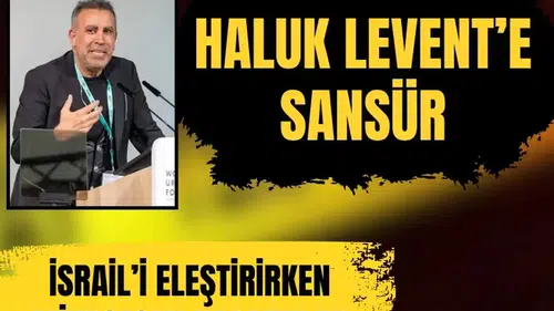 Haluk Levent'e Bakü'deki BM kürsüsünde Filistin sansürü uygulandı