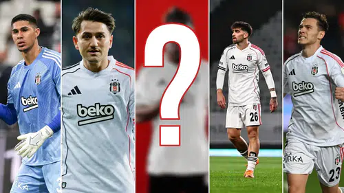 Beşiktaş’ta 4 futbolcu için ayrılık kararı: 1 isim belirsiz