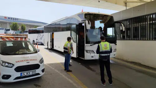 Kurban Bayramı Öncesinde Otobüslerde Hızlı Denetim Uygulamaları Başlatıldı!