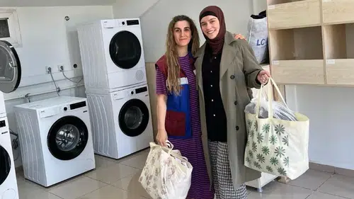 Trabzon'da Ücretsiz Çamaşırhane Hizmetine Öğrencilerden Yoğun İlgi