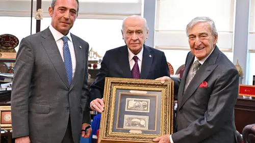 Koç Ailesi'nden Ankara'ya Çıkarma: Rahmi ve Ali Koç, Bahçeli'yle Buluştu!