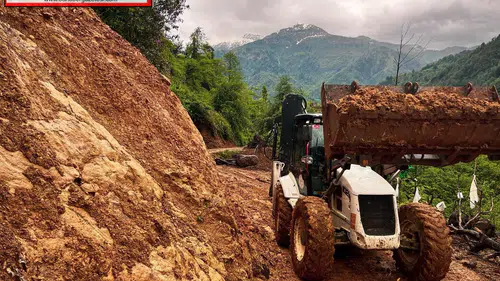 Rize’de Şiddetli Yağışın Ardından 27 Köyde Çalışmalar Sürüyor