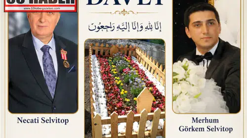 Necati Selvitop, Merhum Oğlu Görkem Selvitop Anısına Mevlid Töreni Düzenliyor