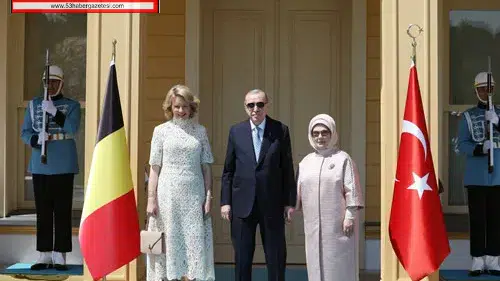 Cumhurbaşkanı Erdoğan, Belçika Kraliçesi Mathilde ile Önemli Bir Görüşme Gerçekleştirdi